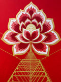 Flower Power - Red
