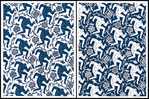 Pattern of Corruption - Blue