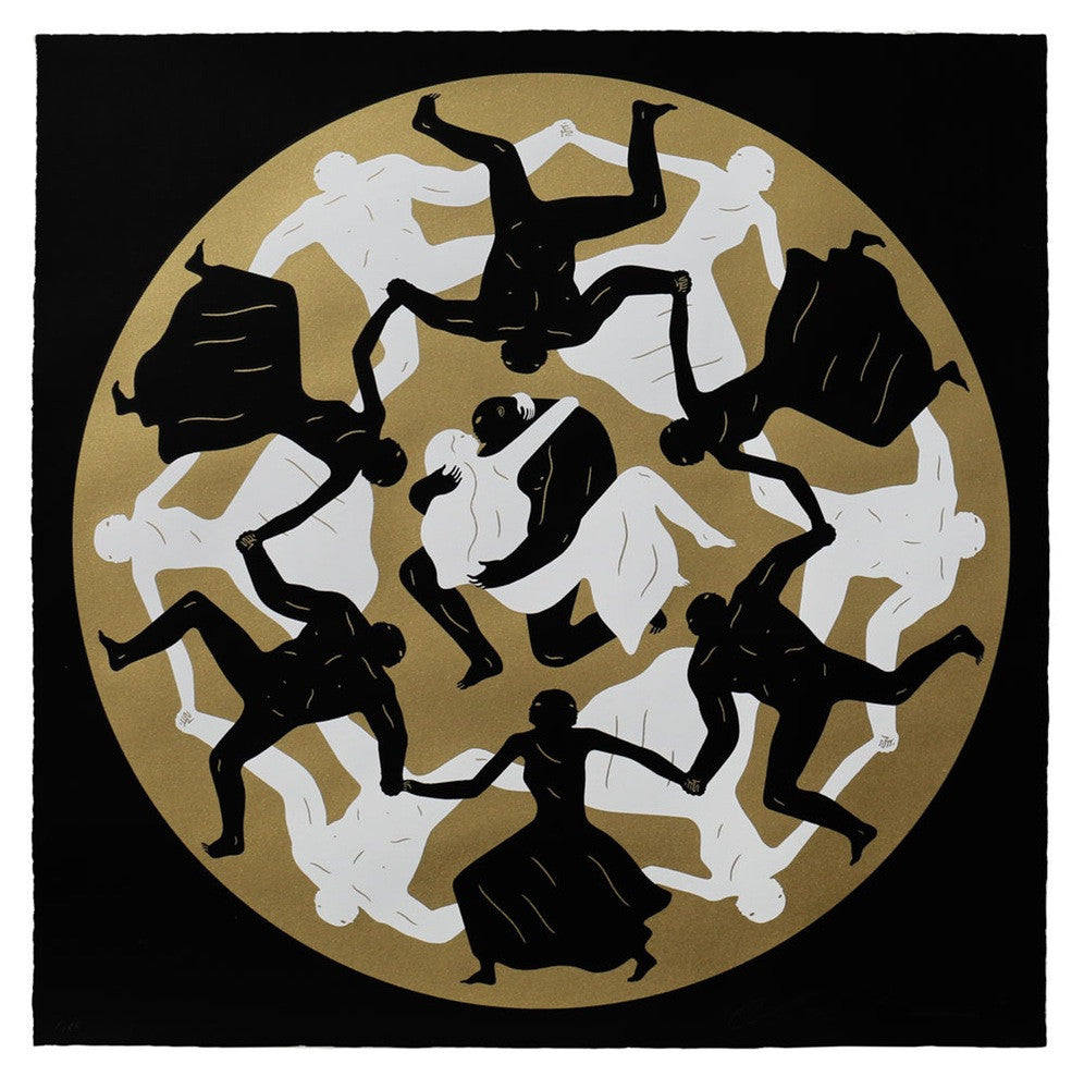 Cleon Peterson - Endless Sleep - Black - original print Cleon Peterson - Endless Sleep - Black - original print