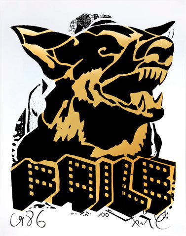 Faile Dog Black / Gold