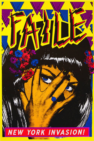 New York Invasion Black Light - Signed