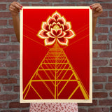 Flower Power - Red