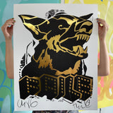 Faile Dog Black / Gold