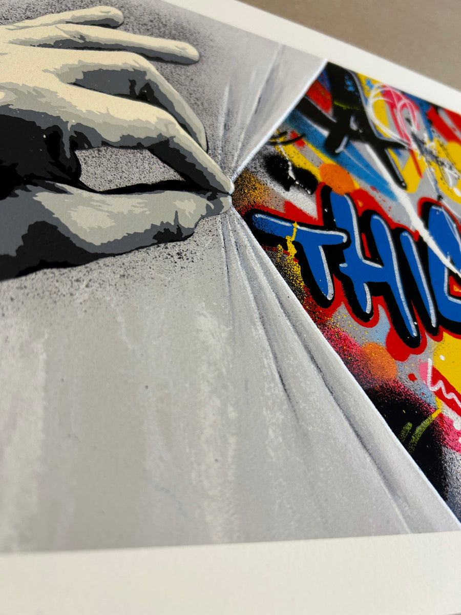 Martin Whatson - Sneak Peek - Original Print – Blackline Gallery
