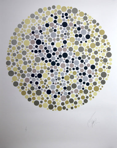 Colour of Money - Metallic Grey/Yellow