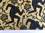 Pattern of Corruption - Black & Gold