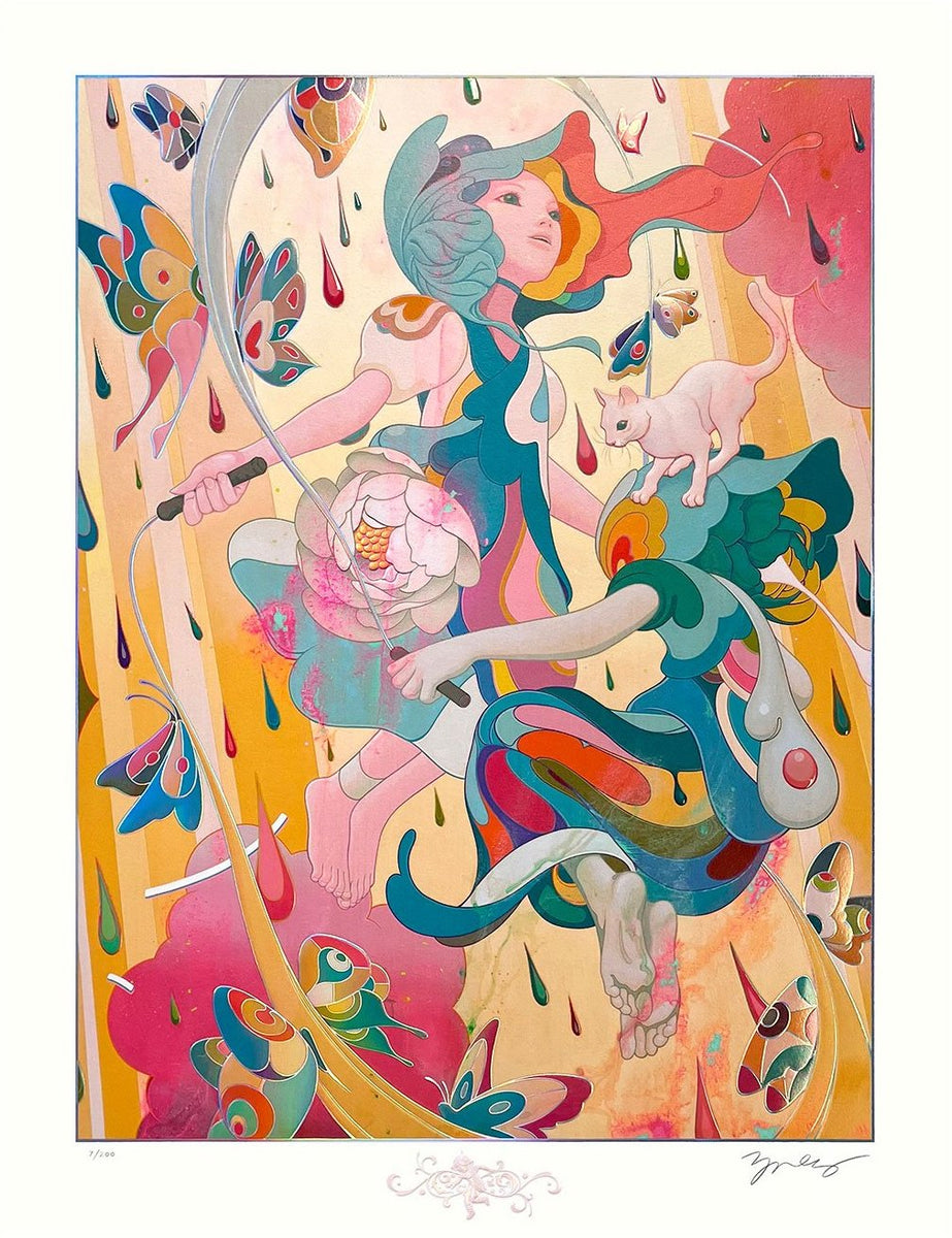 James Jean - Skippers - Original Print – Blackline Gallery