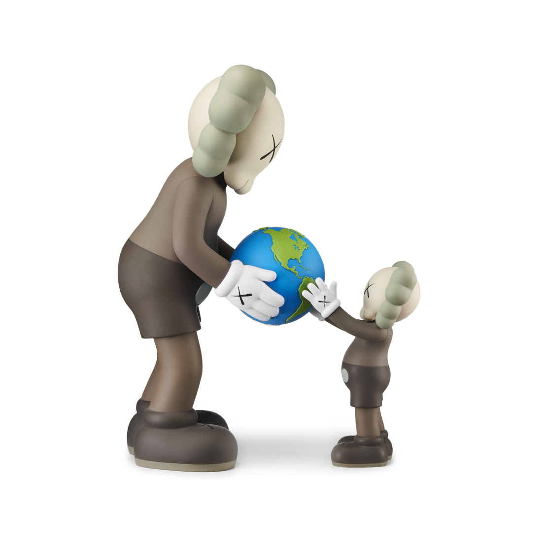 KAWS - The Promise - Brown - Original Vinyl Figure – Blackline Gallery