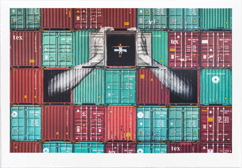 Ballerina in Containers, Holding Tight, ... 2021