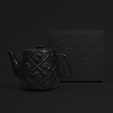 Monogram Teapot - Black