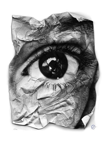 Eye Froisse' - B&W