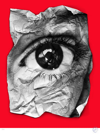 Eye Froisse' - Red