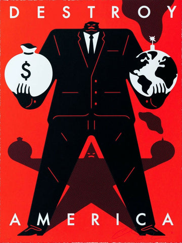 Destroy America - Red
