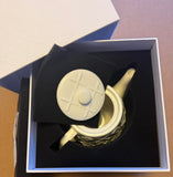 Monogram Teapot - White