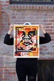 OBEY 3-Face Collage Set - Signed Offset