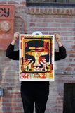 OBEY 3-Face Collage Set - Signed Offset