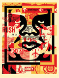OBEY 3-Face Collage Set - Signed Offset