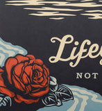 Lifeguard not on Duty - Signed Offset