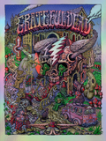 David Welker - Grateful Dead - Rainbow Foil Variant