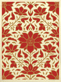 OBEY Deco Floral Pattern - Red