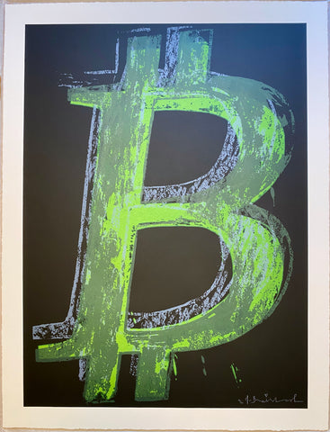 Bitcoin - Black Background
