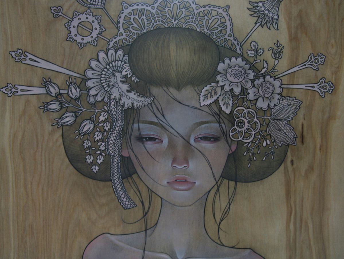 Audrey Kawasaki Yuuwaku original print – Blackline Gallery