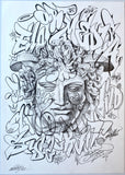Untitled (Medusa Rondanini) - Original Drawing