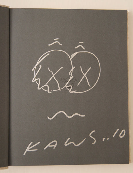 KAWS アートブック Skira Rizzoli 直筆サイン入り？ KAWS - Signed Doodled Book – Blackline Gallery