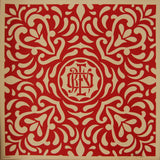 Japanese Fabric Pattern Set - Red