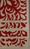 Japanese Fabric Pattern Set - Red