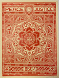 Peace and Justice - Red