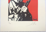 Chinese Soldier - Letterpress