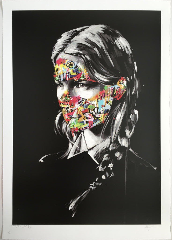 Martin Whatson & Sandra Chevrier La Cage et les deux âmes Print