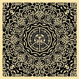 Ornate Pattern - Black
