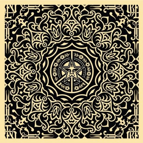 Ornate Pattern - Black