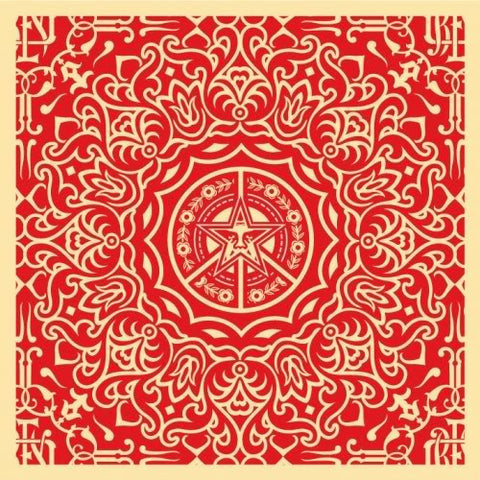Ornate Pattern - Red
